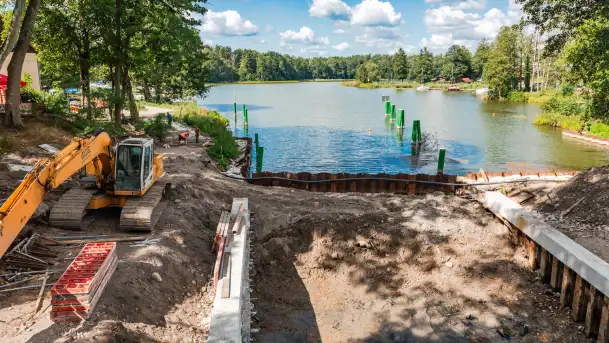 Remont śluzy Guzianka I, sierpień 2023 r. - zdjęcie 11