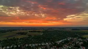 Zachód słońca w okolicach Wopławek i Kętrzyna - zdjęcie 21