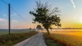 Wschód słońca we wsi Pożarki, wrzesień 2023 r. - zdjęcie 36