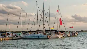 Sierpniowy wieczór i zachód słońca nad Darginem - zdjęcie 6