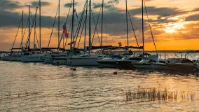 Sierpniowy wieczór i zachód słońca nad Darginem - zdjęcie 24