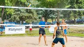 Otwarte Mistrzostwa Węgorzewa w Siatkówce Plażowej Mężczyzn - Sztynort 2023 - zdjęcie 17