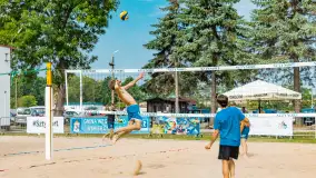 Otwarte Mistrzostwa Węgorzewa w Siatkówce Plażowej Mężczyzn - Sztynort 2023 - zdjęcie 55