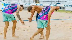 Otwarte Mistrzostwa Węgorzewa w Siatkówce Plażowej Mężczyzn - Sztynort 2023 - zdjęcie 57