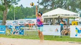 Otwarte Mistrzostwa Węgorzewa w Siatkówce Plażowej Mężczyzn - Sztynort 2023 - zdjęcie 97