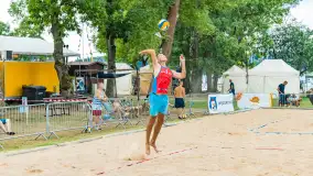 Otwarte Mistrzostwa Węgorzewa w Siatkówce Plażowej Mężczyzn - Sztynort 2023 - zdjęcie 59