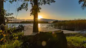 Zachód słońca nad jeziorem Mój, październik 2023 r. - zdjęcie 20