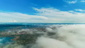 Październikowe mgły nad jeziorem Kisajno - zdjęcie 19