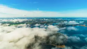 Październikowe mgły nad jeziorem Kisajno - zdjęcie 1