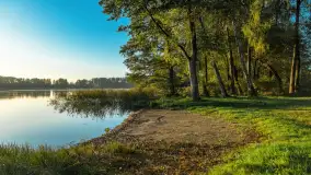 Wschód słońca nad jeziorem Iławki - zdjęcie 9