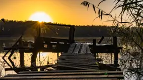 Wschód słońca nad jeziorem Iławki - zdjęcie 10