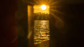 Zachód słońca nad jeziorem Bełdany, Mazurski Raj - zdjęcie 38