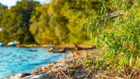 Wrześniowy zachód słońca nad jeziorem Dargin - zdjęcie 8