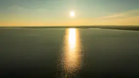 Ekomarina Giżycko i Niegocin przed zachodem słońca, listopad 2023 r. - zdjęcie 10