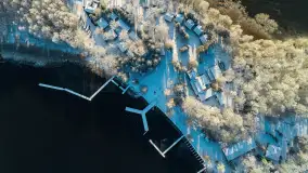 Zimowa wersja Mazur w okolicach Łabędziego Ostrowia i jeziora Kisajno - zdjęcie 24