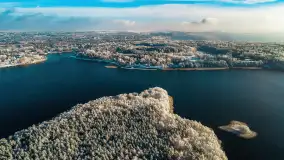 Zimowa wersja Mazur w okolicach Łabędziego Ostrowia i jeziora Kisajno - zdjęcie 12