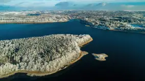 Zimowa wersja Mazur w okolicach Łabędziego Ostrowia i jeziora Kisajno - zdjęcie 80