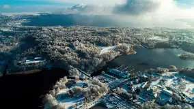 Zimowa wersja Mazur w okolicach Łabędziego Ostrowia i jeziora Kisajno - zdjęcie 51