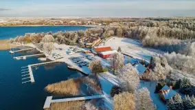 Zimowe Mazury nad jeziorem Święcajty w Ogonkach, listopad 2023 r. - zdjęcie 4