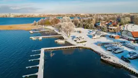 Zimowe Mazury nad jeziorem Święcajty w Ogonkach, listopad 2023 r. - zdjęcie 8