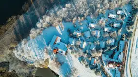 Zimowe Mazury nad jeziorem Święcajty w Ogonkach, listopad 2023 r. - zdjęcie 53