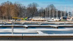 Port w Sztynorcie w zimowej odsłonie pod koniec listopada 2023 r. - zdjęcie 24