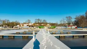 Port w Sztynorcie w zimowej odsłonie pod koniec listopada 2023 r. - zdjęcie 31