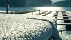 Port w Sztynorcie w zimowej odsłonie pod koniec listopada 2023 r. - zdjęcie 45