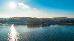 Jeszcze raz zima z drona nad Kisajnem i Święcajtami, listopad 2023 r. - zdjęcie 35