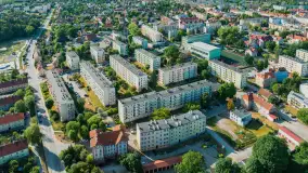 Wiosenne zdjęcia Kętrzyna z lotu ptaka, koniec maja 2023 r. - zdjęcie 31