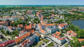 Wiosenne zdjęcia Kętrzyna z lotu ptaka, koniec maja 2023 r. - zdjęcie 10