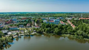 Wiosenne zdjęcia Kętrzyna z lotu ptaka, koniec maja 2023 r. - zdjęcie 27