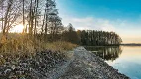 Jesienny biwak ekipy Mazury24 nad Darginem, listopad 2023 r. - zdjęcie 18