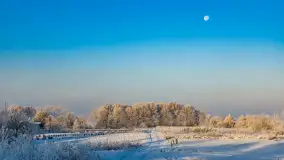 Zimowy poranek w okolicach Wopławek k/Kętrzyna - zdjęcie 4