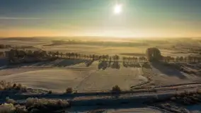 Zimowy poranek w okolicach Wopławek k/Kętrzyna - zdjęcie 17