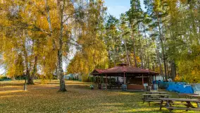 Jesień w Mazurskim Raju nad jeziorem Bełdany, listopad 2023 r. - zdjęcie 4