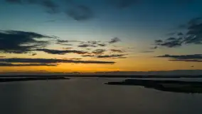 Zapomniany zachód słońca w Pierkunowie z drona, lipiec 2020 r. - zdjęcie 11