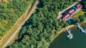 Zdjęcia Mazur z lotu ptaka na różnych ujęciach, sezon 2022 r. - zdjęcie 3