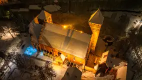 Zimowy Kętrzyn w nocy, styczeń 2024 r. - zdjęcie 38