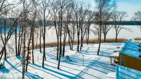 Zimowa wersja Kisajna, porty w zatoce Tracz, styczeń 2024 r. - zdjęcie 15