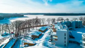 Zimowa wersja Kisajna, porty w zatoce Tracz, styczeń 2024 r. - zdjęcie 30