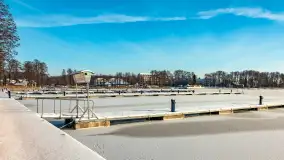 Stranda w mrozie i śniegu, styczeń 2024 r. - zdjęcie 23