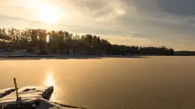 Stranda w mrozie i śniegu, styczeń 2024 r. - zdjęcie 6