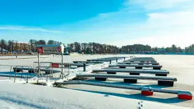 Stranda w mrozie i śniegu, styczeń 2024 r. - zdjęcie 38