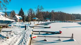 Jezioro Bełdany i Mazurski Raj w zimowej scenerii, styczeń 2024 r. - zdjęcie 35