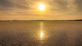 Zimowe jezioro Gołdopiwo w okolicach Przerwanek, styczeń 2024 r. - zdjęcie 11