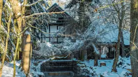 Zima nad rzeką Dajna, witajcie na bajecznych Mazurach, styczeń 2024 r. - zdjęcie 25