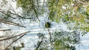 Biwak ekipy Mazury24 nad jeziorem Kruklin, styczeń 2024 r. - zdjęcie 31