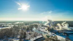 Mix zimowych ujęć z lotu ptaka, styczeń 2024 r. - zdjęcie 14