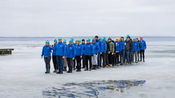 Morsy z Giżycka tradycyjne zatańczyły poloneza, styczeń 2024 r.